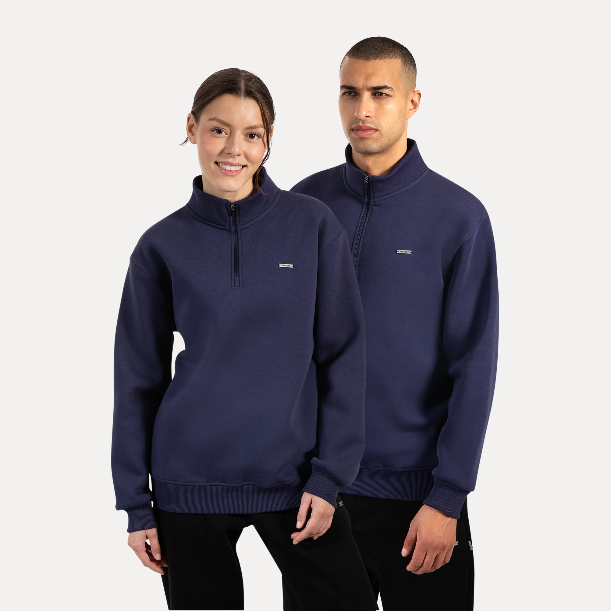 Unisex Half Zip Sweatshirt Jago - Image 13
